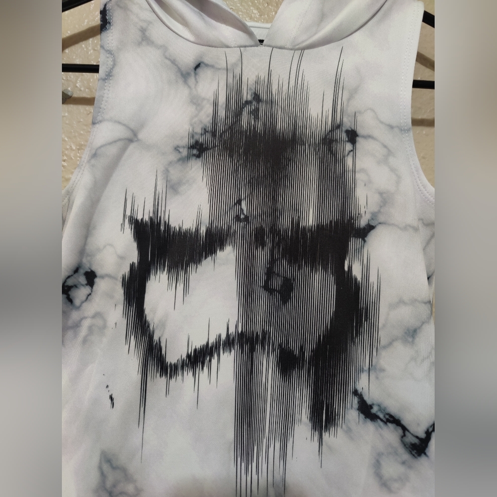Disney Star Wars Marble Stormtrooper Hooded Dress - Juniors - Picture 3 of 10